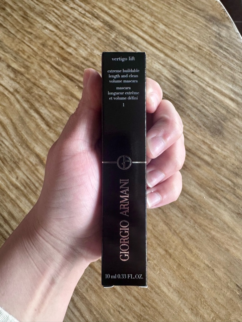 Giorgio Armani Vertigo Lift Buildable Length & Volume Mascara - Obsidian Black